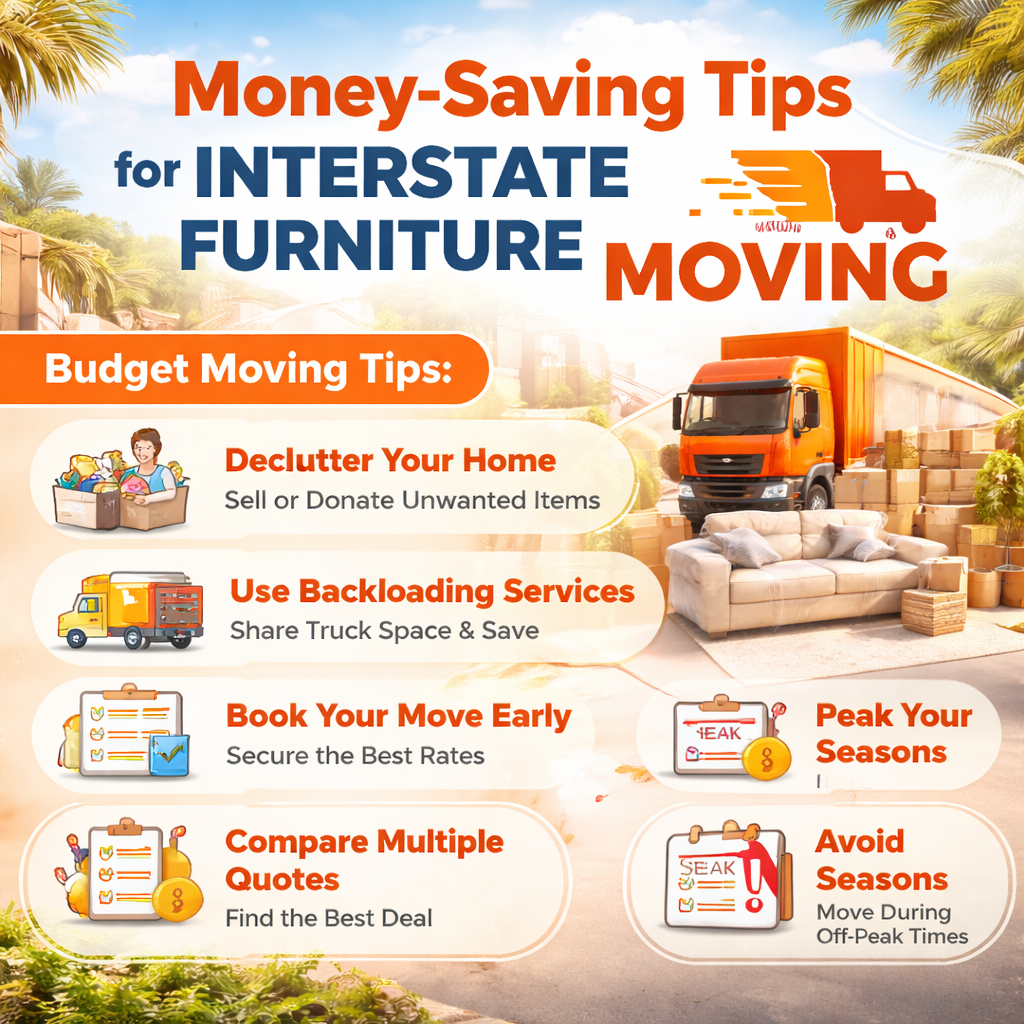 Cheapest Way to Move Furniture Interstate from Yokine, WA (2026 Guide) 1 cheapest way to move furniture interstate