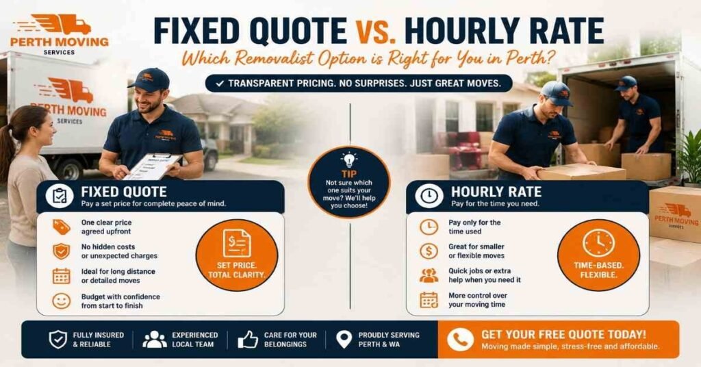 Fixed Quote vs Hourly Rate Removalists in Perth 1 Fixed Quote vs Hourly Rate Removalists in Perth