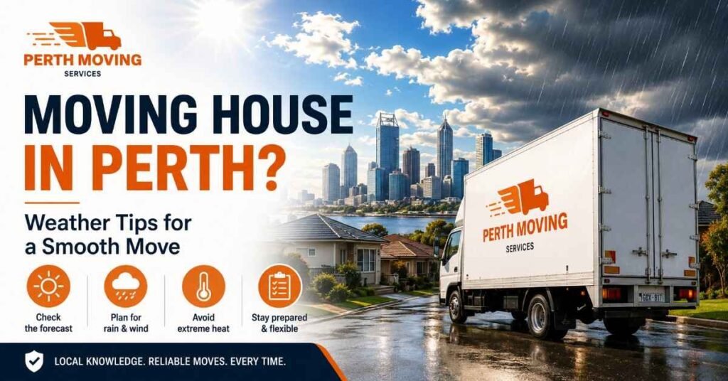 Moving House in Perth Weather: Heat, Rain and Wind Tips 1 Moving House in Perth Weather Heat, Rain and Wind Tips